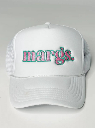 White Margs Trucker Hat
