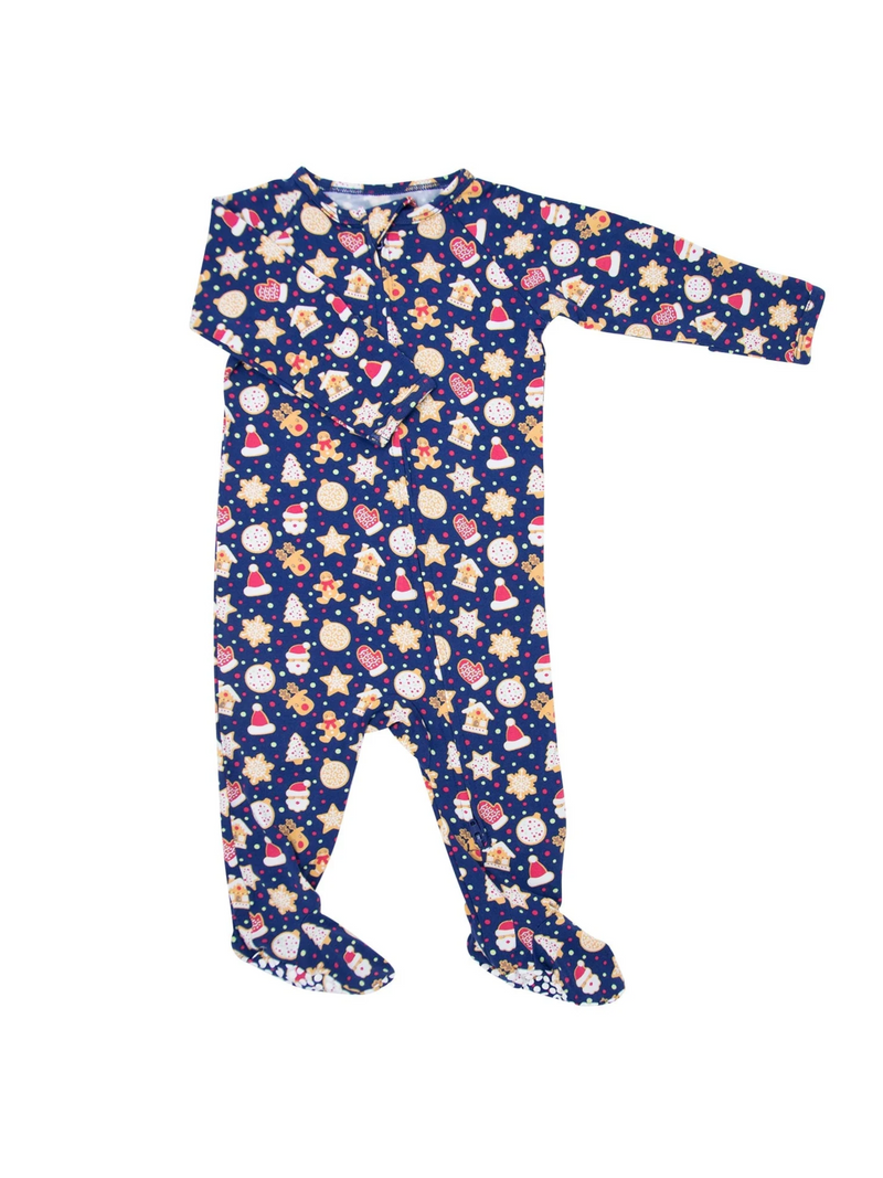 Cookie Cutouts Zipper Footie Meredith Jaye / M and Em's