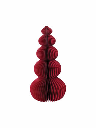 14" Honeycomb Tree - Cranberry