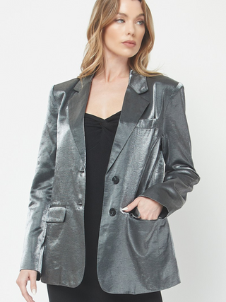 Wild Card Gunmetal Blazer