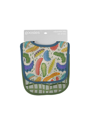 2pc Bib Set - Caterpillars