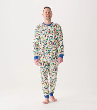 2pc Blue Falala Adult PJs