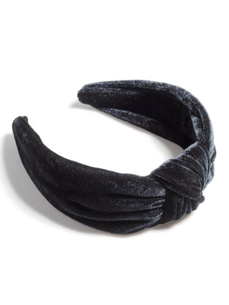 Velvet Headband - Black