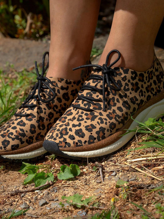 Alstead Brown Cheetah Sneaker