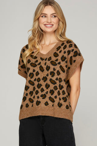 Animal Instinct Sweater Vest