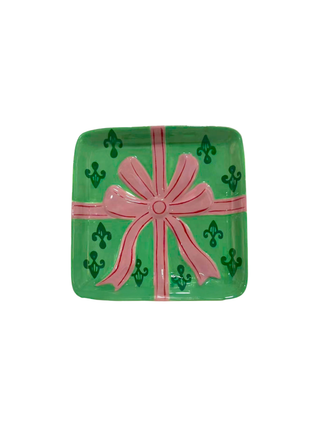 App Plate Wrapped in Cheer Green