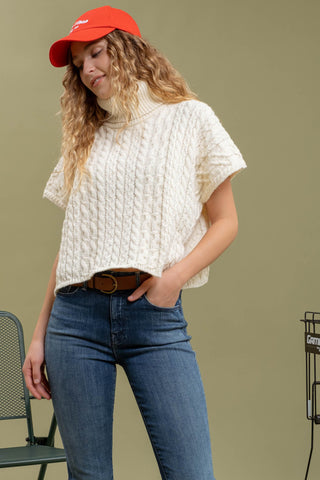 Apple Cider Sips Sweater - Cream