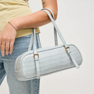 Athena Blue Ivory Shoulder Bag