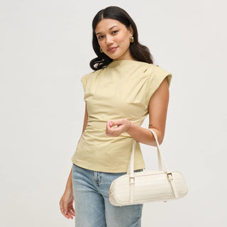 Athena Ivory Shoulder Bag