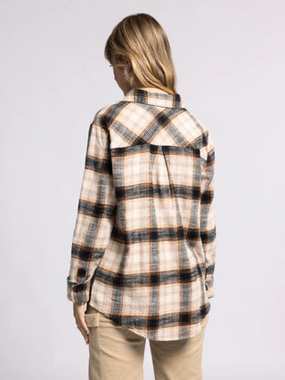 Barry Sand Black Plaid