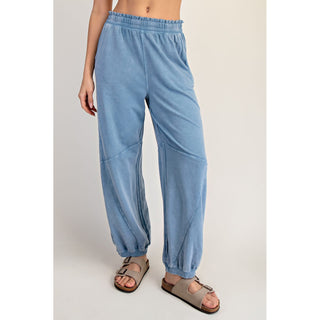 Blue Terry Butter Jogger