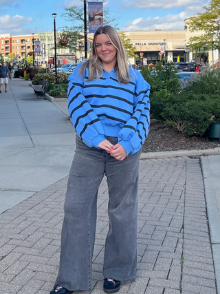Blue/Black Sweatshirt