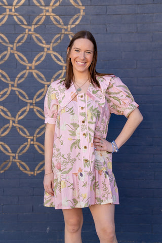 Botanical Butter Dress