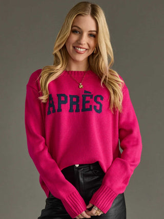 Bright Pink Apres Sweater