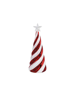 Candy Cane Glass Tree - Medium