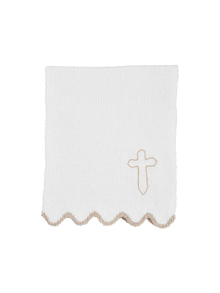 Chenille Cross Blanket