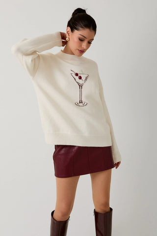 Cherry Martini Sweater