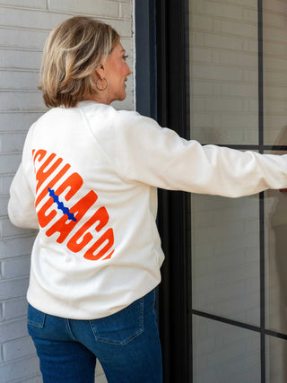 Chi Football Crewneck