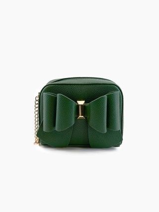 Chloe Green Bow Mini Crossbody