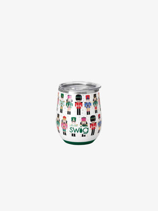 Classic Nutcracker Stemless Wine Cup 12oz