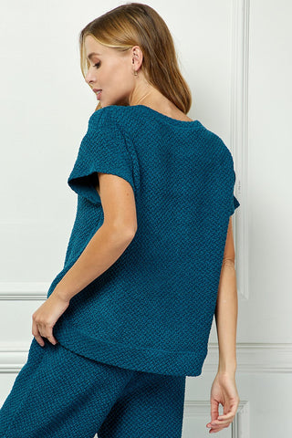 Cloud Chaser Top Teal