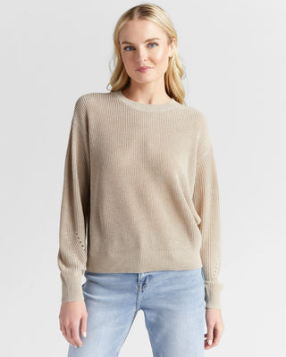 Coastal Crewneck Sweater Oatmeal
