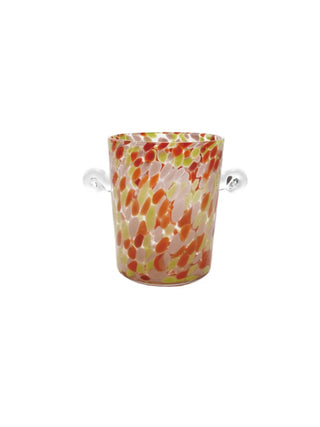 Confetti Glass Ice Bucket