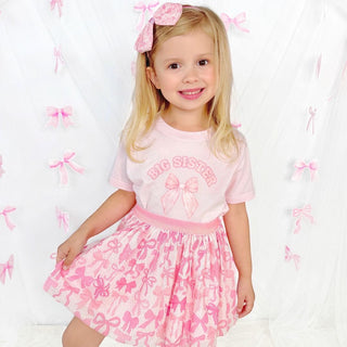 Coquette Bow Tutu Skirt - Girl