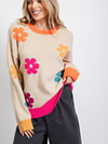 Daisy Delight Knit Sweater
