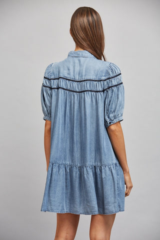Dark Denim Tencel Dress