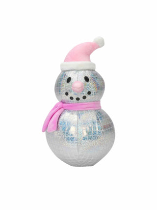 Disco Snowman Plush