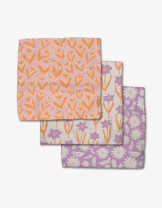 Dishcloth Set - Spring Flowers