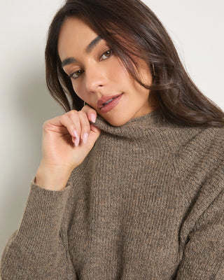 Driftwood Sweater Taupe Marble