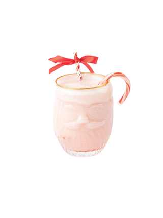 Drinking Glass Santa
