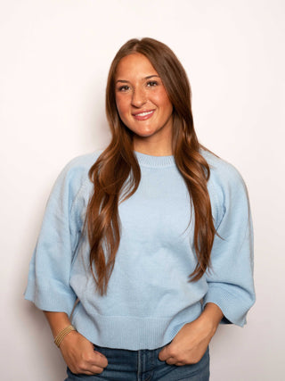 Easy Spring Top - Light Blue