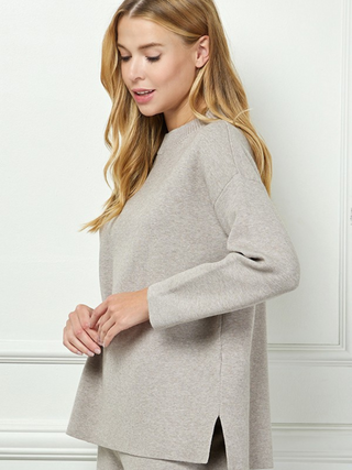 Easy Days Mocha Sweater