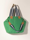 Ezra Quilted Travel Tote - Green