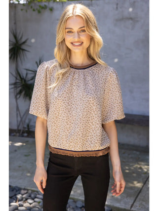 Fall Sentiments Textured Top