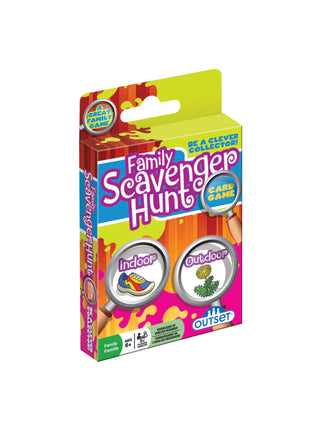 Family Scavenger Hunt Card Game