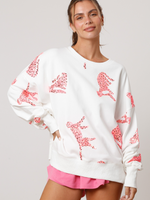 Fierce Aura Cheetah Sweater
