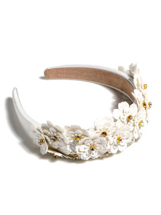 Flower Headband - Ivory