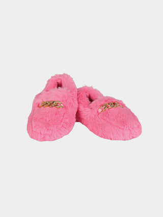 Furry Loafer Slippers