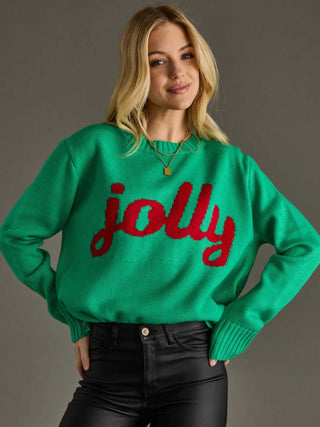 Green Jolly Sweater