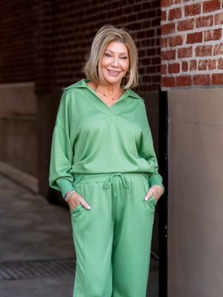 Green with Envy Pullover