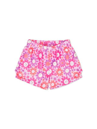 Groovy Smiles Plush Shorts