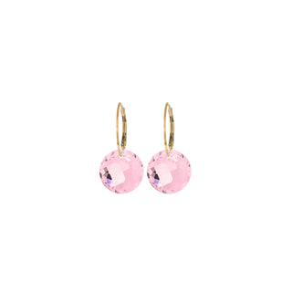 Gum Drop Earring Gold/Light Rose