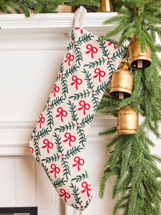Holiday Trellis Stocking