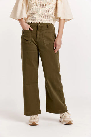 Bristol Wide Leg Pants Vineyard