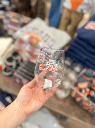 Chicago Wine Glass
