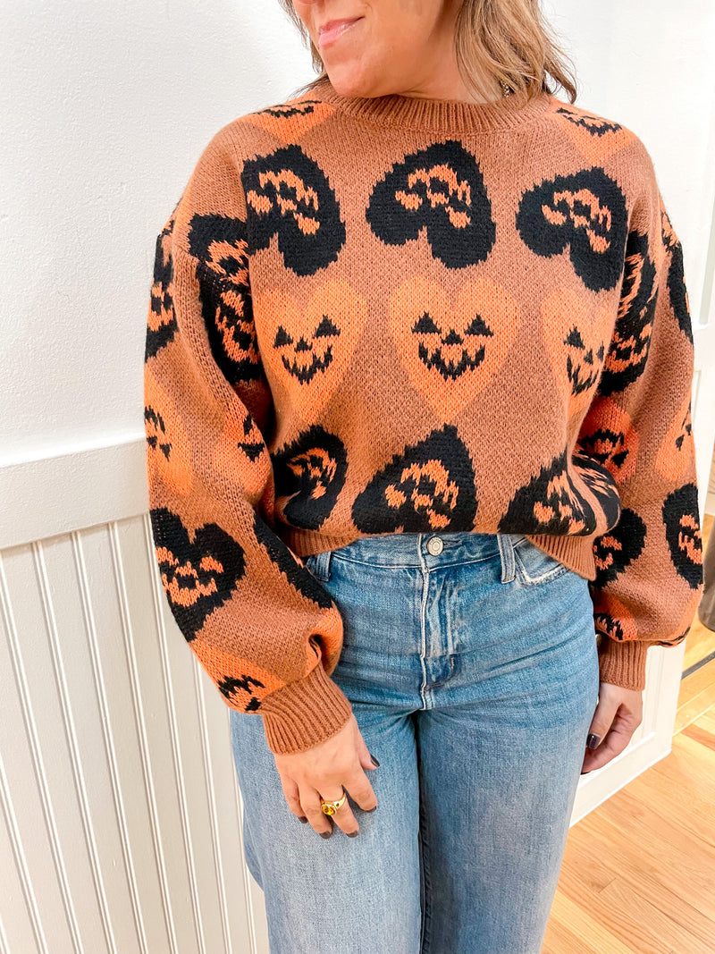 Halloween Sweater - Copper
